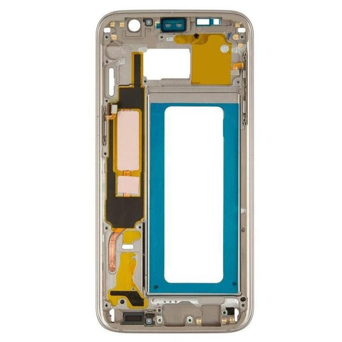 For Samsung Galaxy S7 Edge Replacement Midframe Chassis (Gold)