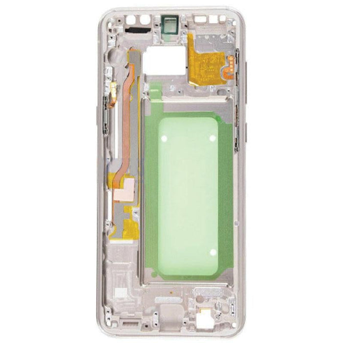 For Samsung Galaxy S8 Plus G955F Replacement Midframe Chassis With Buttons (Gold)