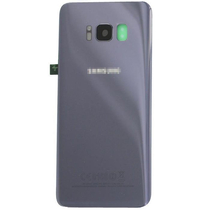 For Samsung Galaxy S8 Plus Replacement Rear Battery Cover with Adhesive (Violet)