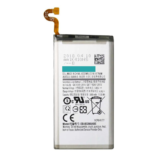 For Samsung Galaxy S9 G960F Replacement Battery 3000mAh
