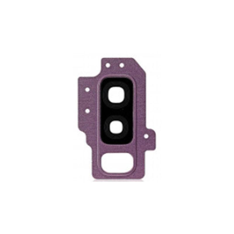For Samsung Galaxy S9 Plus G965F Replacement Rear Camera Glass Lens And Cover Bezel Ring (Purple)
