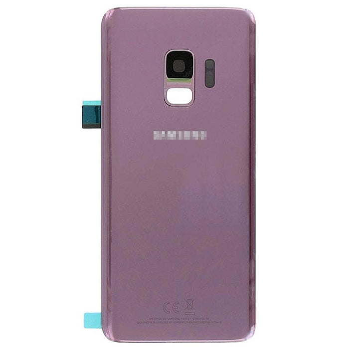 For Samsung Galaxy S9 Replacement Rear Battery Cover with Adhesive (Violet)