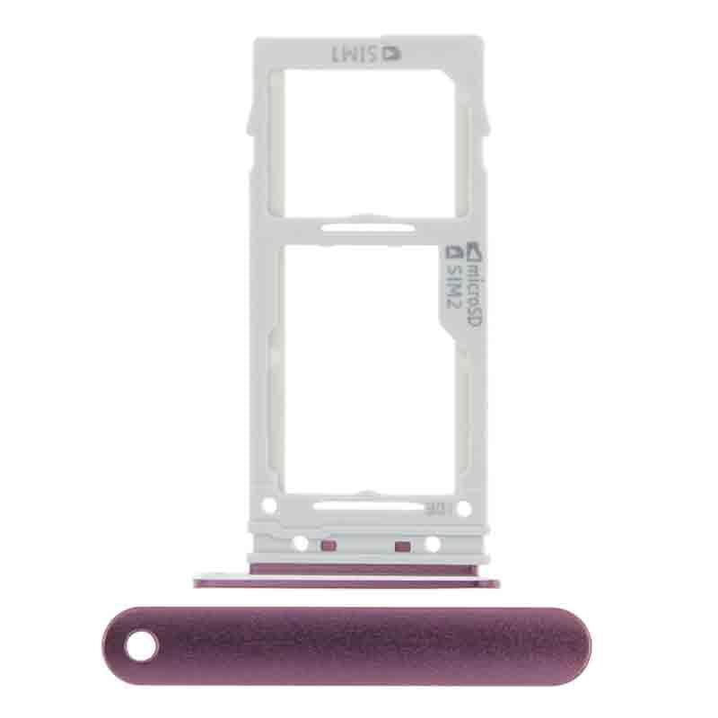 For Samsung Galaxy S9 / S9 Plus Replacement Dual Sim Card Tray (Purple)