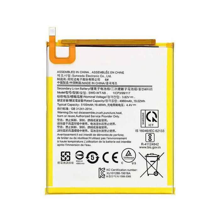 For Samsung Galaxy Tab A 8.0" (2019) T290 / T295 Replacement Battery 5100 mAh