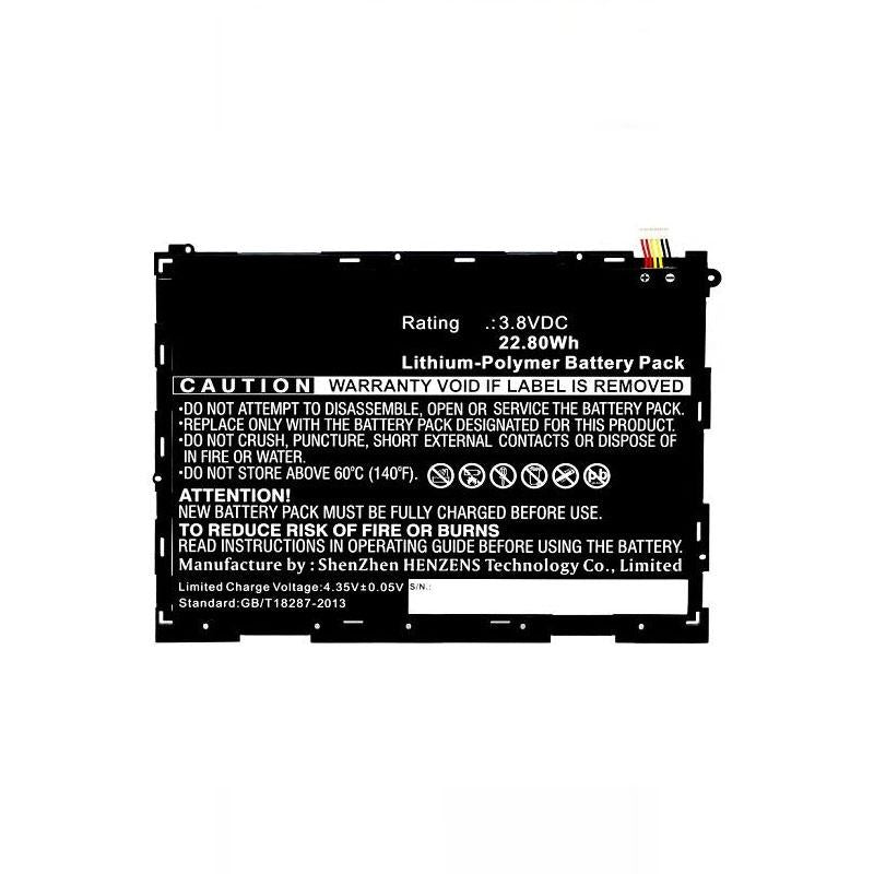 For Samsung Galaxy Tab A 9.7" (2015) P551 Replacement Battery