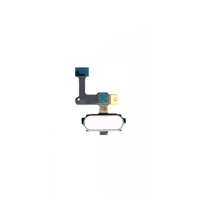 For Samsung Galaxy Tab S2 8.0" T710 Replacement Home Button With Flex Cable (White)