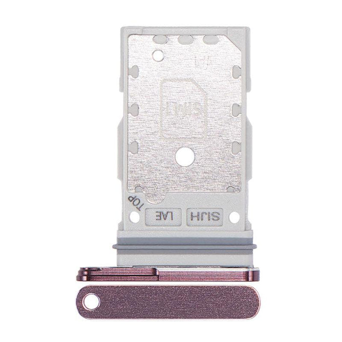 For Samsung S22 Ultra Replacement Sim Card Tray (Burgundy)