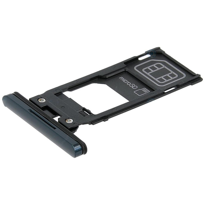 For Sony Xperia XZ3 Replacement SIM & SD Card Tray / Holder (Forest Green)