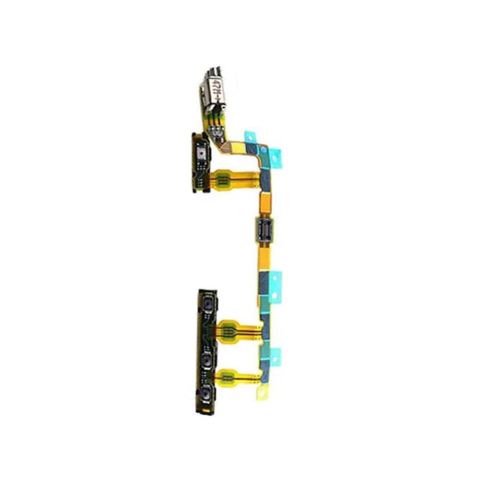For Sony Xperia Z3 Compact Replacement Power And Volume Button Flex Cable With Microphone And Vibrating Motor