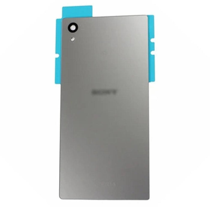 For Sony Xperia Z5 Battery Cover Rear Glass Panel Back Replacement (Grey)