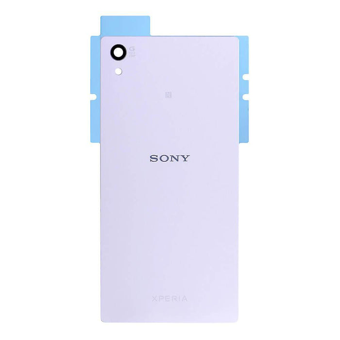 For Sony Xperia Z5 Battery Cover Rear Glass Panel Back Replacement (Silver)