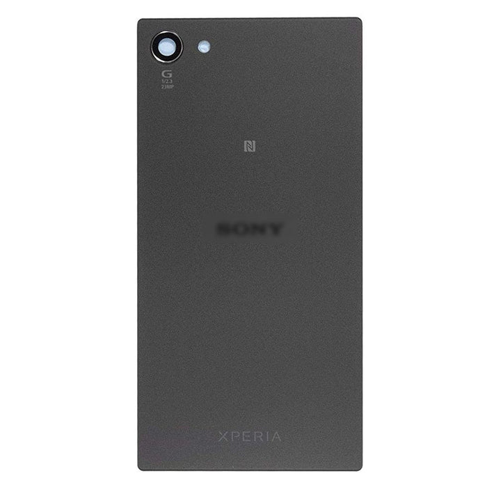 For Sony Xperia Z5 Compact Replacement Battery Cover/ Rear Panel Inc Camera Lens With Adhesive (Grey)