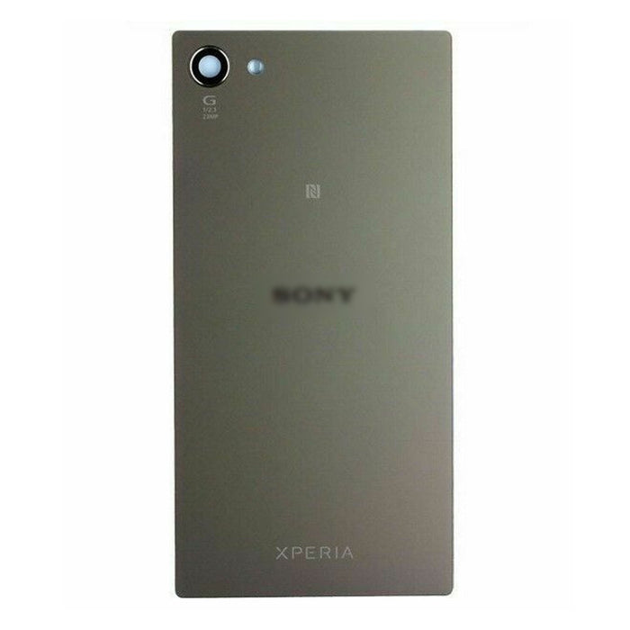 For Sony Xperia Z5 Compact Replacement Battery Cover With Adhesive (Graphite Black)