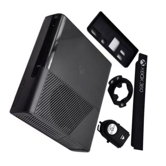 For Xbox 360 E Replacement External Housing Shell (Black)