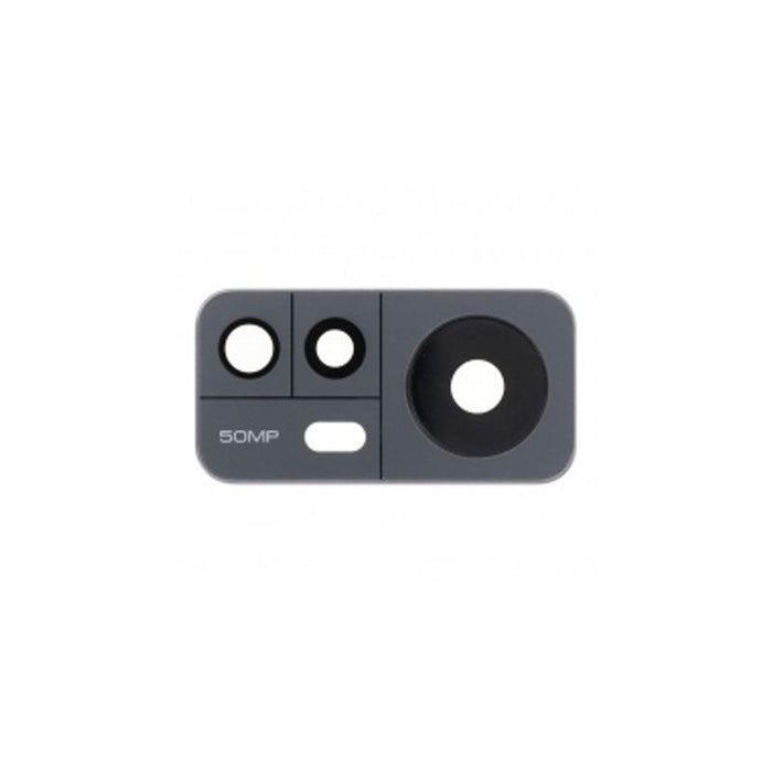 For Xiaomi 12 Replacement Rear Camera Lens With Cover Bezel Ring (Black)