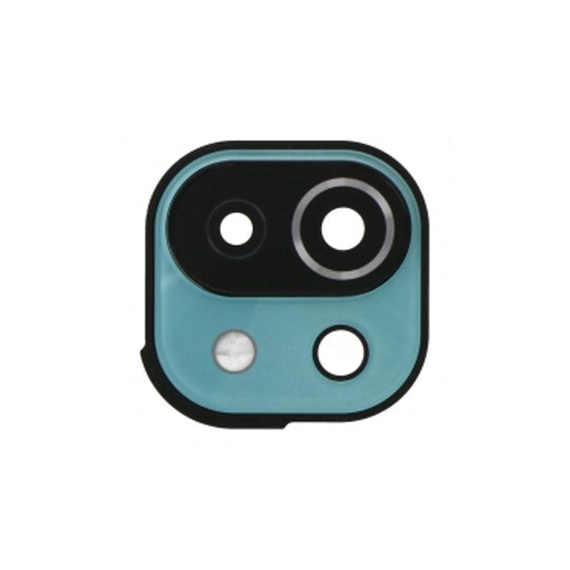 For Xiaomi Mi 11 Lite 5G Replacement Rear Camera Lens With Cover Bezel Ring (Green)