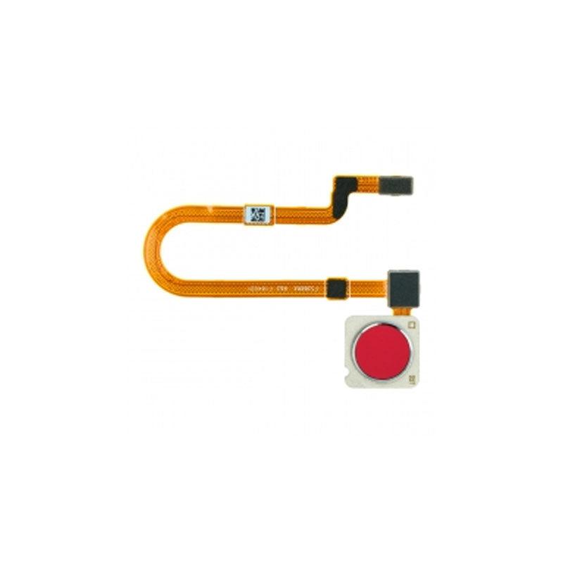 For Xiaomi Mi 8 Lite Replacement Fingerprint Sensor Flex Cable (Red)