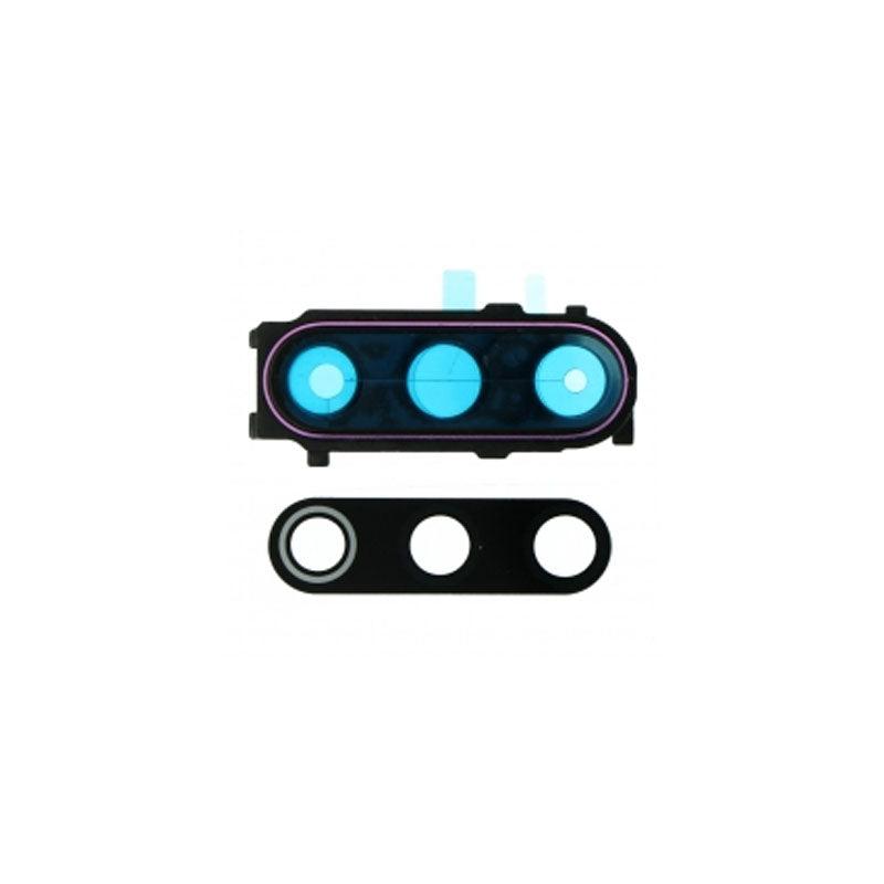 For Xiaomi Mi 9 SE Replacement Rear Camera Lens With Cover Bezel Ring (Purple)