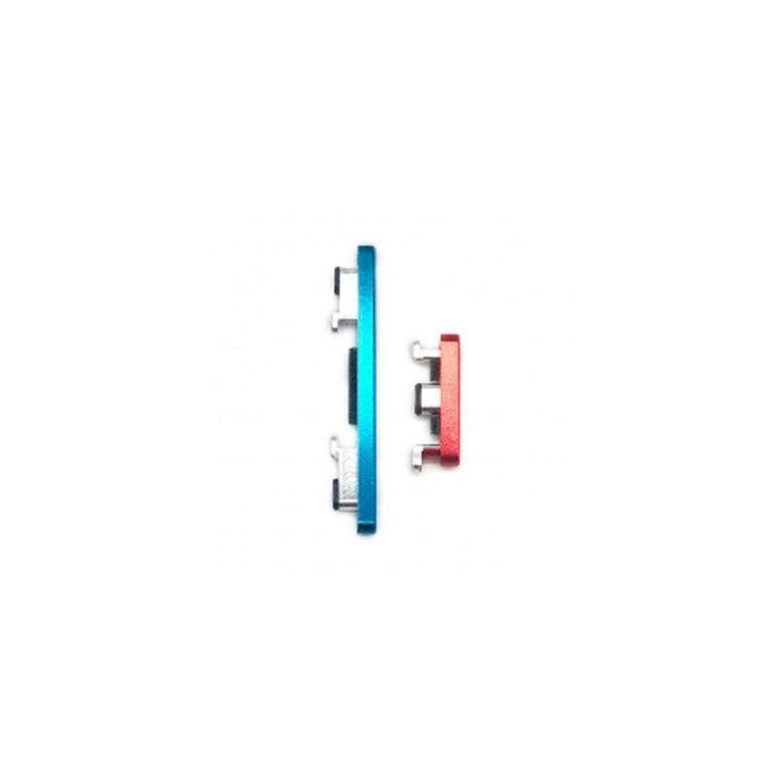 For Xiaomi Poco F2 Pro Replacement Power & Volume Button (Neon Blue)