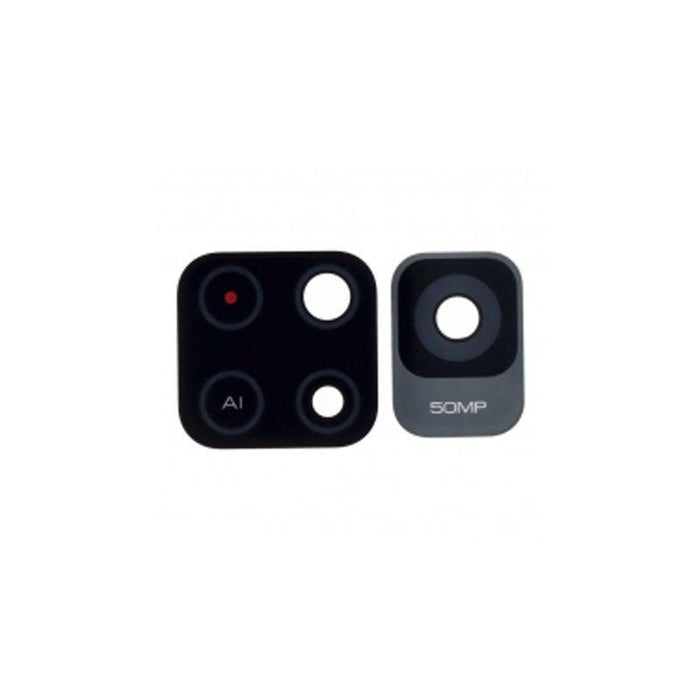 For Xiaomi Poco M4 Pro 5G Replacement Rear Camera Lens (Black)
