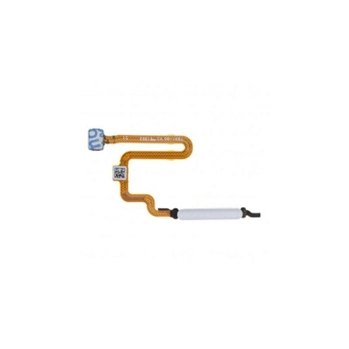 For Xiaomi Poco M4 Pro Replacement Power Button & Fingerprint Sensor Flex Cable (Silver)