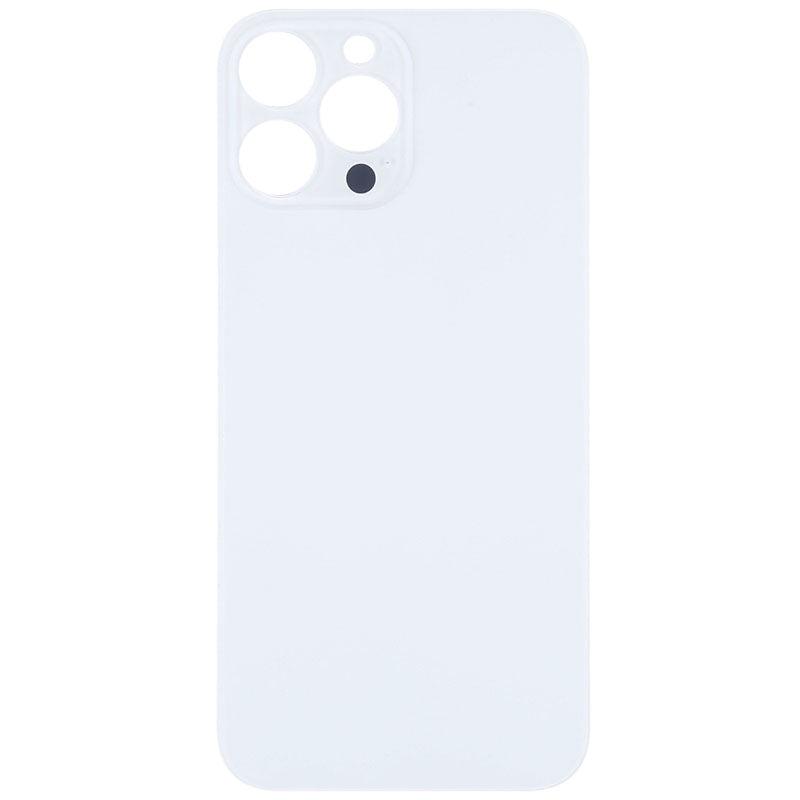 For Apple iPhone 14 Pro Max Replacement Back Glass (Silver)