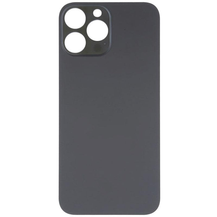 For Apple iPhone 14 Pro Replacement Back Glass (Space Black)