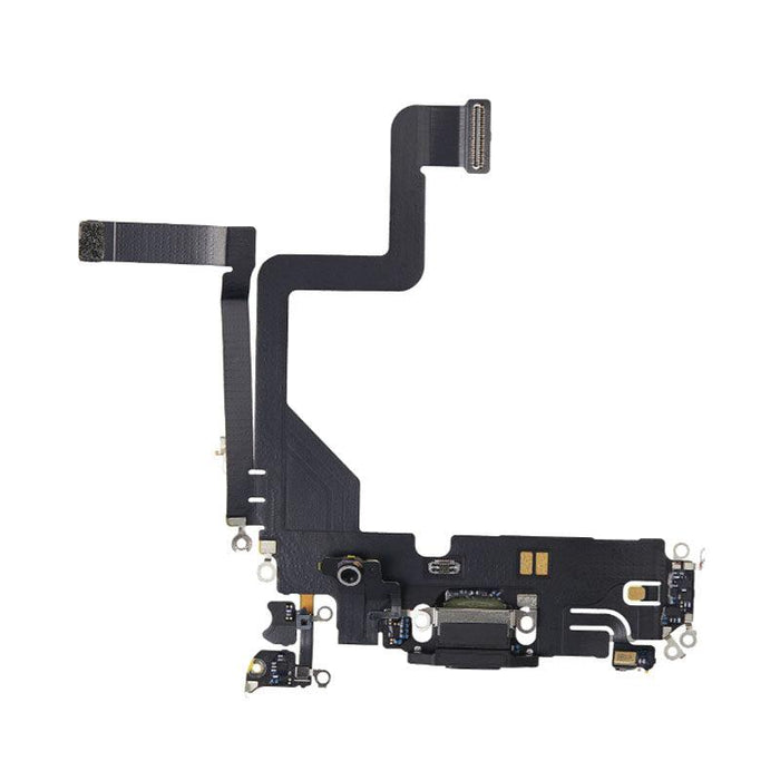 For Apple iPhone 14 Pro Replacement Charging Port Flex (Space Black)