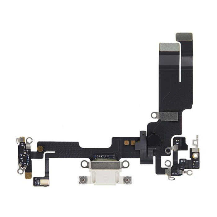 For Apple iPhone 14 Replacement Charging Port Flex (Starlight)