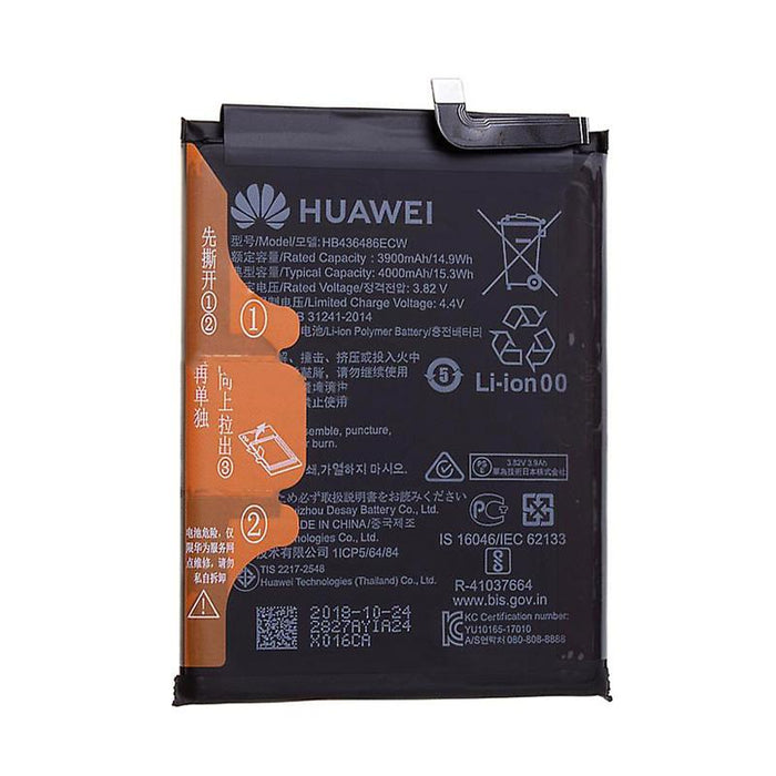 For Honor View 20 Replacement Battery 4000mAh HB436486ECW