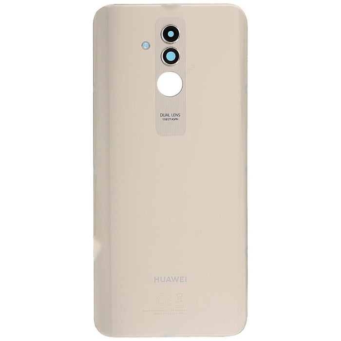 Huawei Mate 20 Lite Replacement Rear Battery Cover Inc Lens with Adhesive (Platinum Gold)