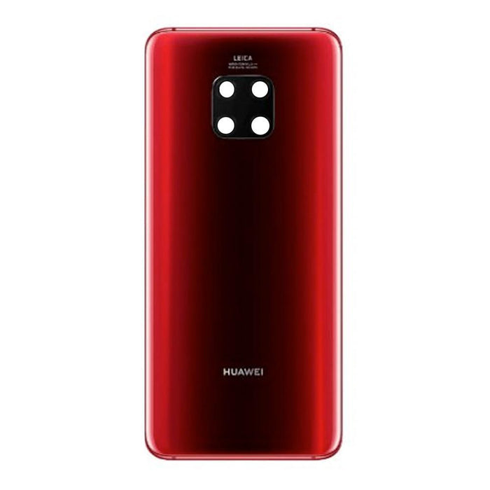 Huawei Mate 20 Pro Replacement Rear Battery Cover Inc Lens with Adhesive (Red)