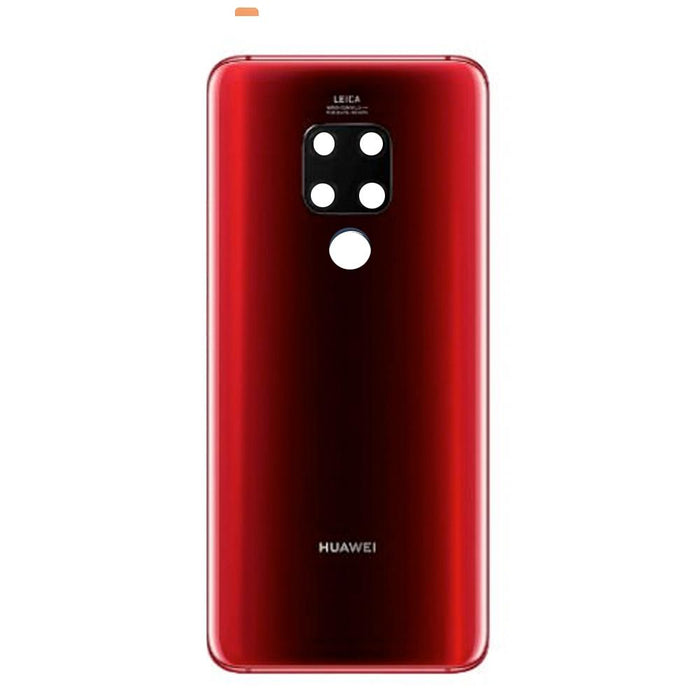 Huawei Mate 20 Replacement Rear Battery Cover Inc Lens with Adhesive (Red)