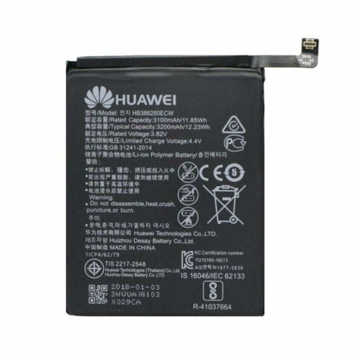 For Huawei P10, Honor 9 Replacement Battery HB386280ECW