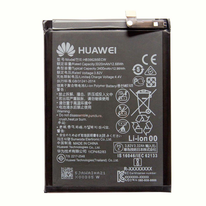 For Huawei P20, Honor 10 Replacement Battery HB396285ECW