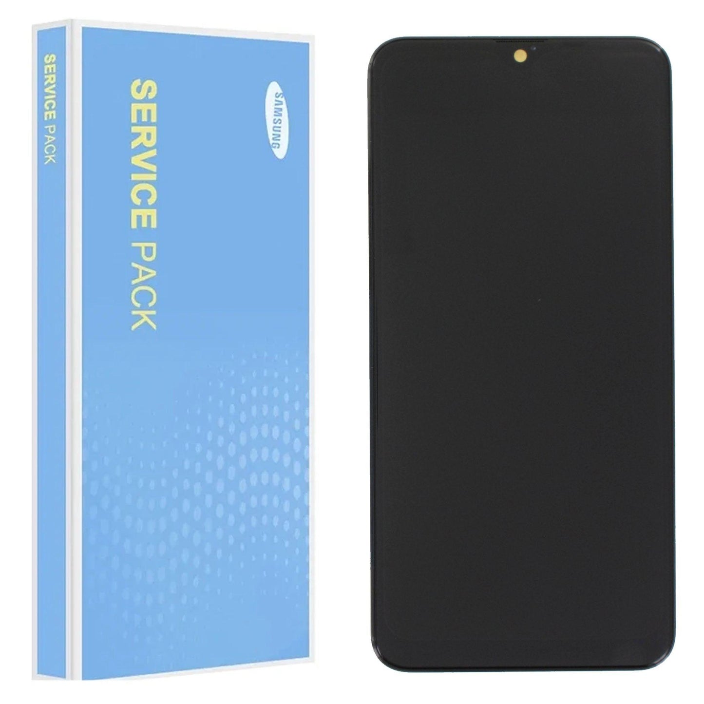 Samsung Galaxy A10s A107F Service Pack Black Full Frame Touch Screen Display GH81-17482A
