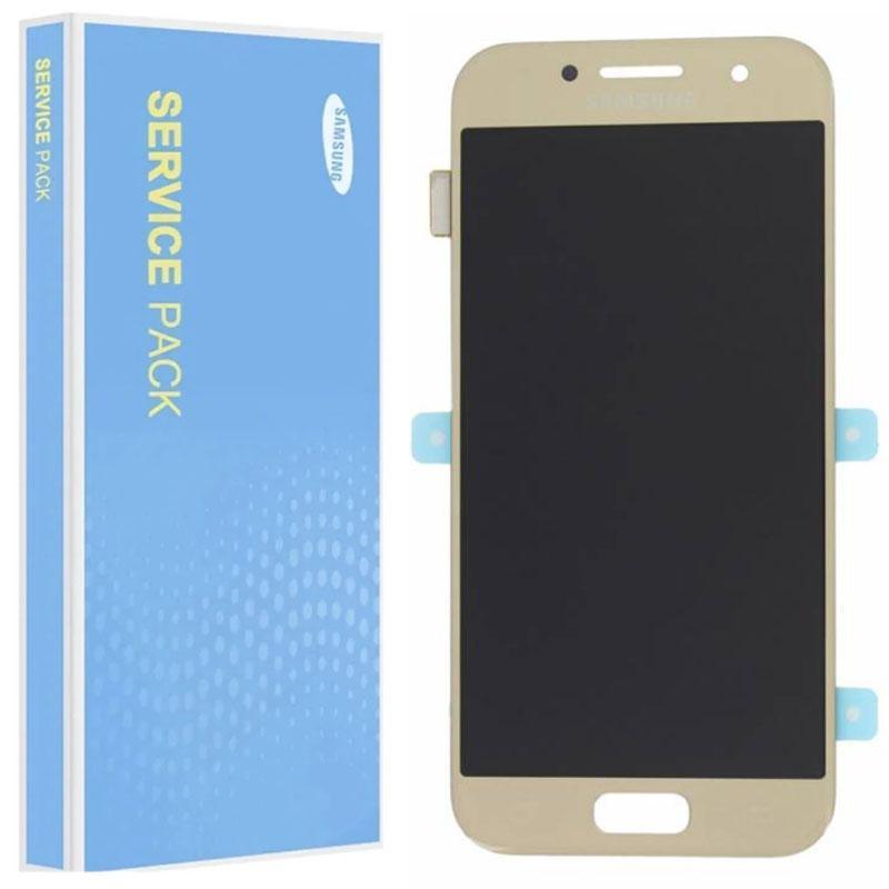 Samsung Galaxy A3 A320 (2017) Service Pack Gold Touch Screen Display GH97-19732B / GH97-19753B