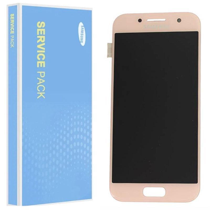 Samsung Galaxy A3 A320 (2017) Service Pack Pink Touch Screen Display GH97-19732D / GH97-19753D