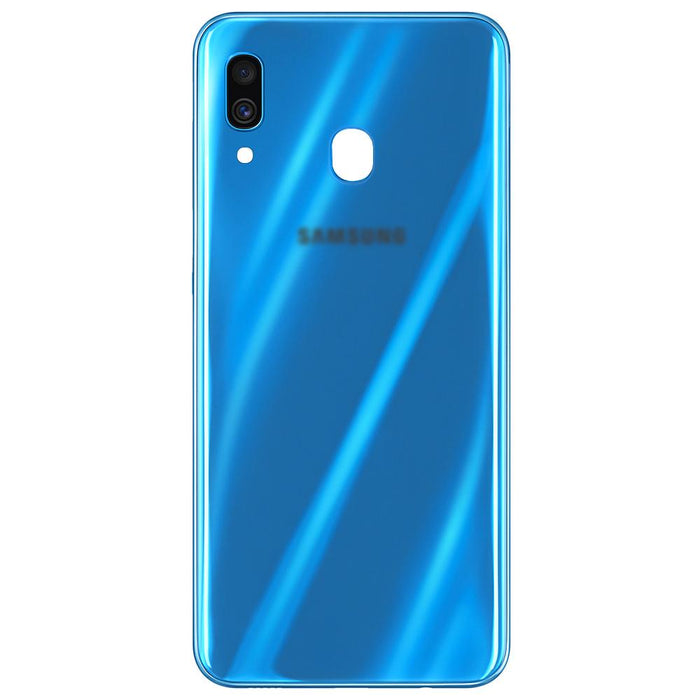 Samsung Galaxy A30 A305 Replacement Rear Battery Cover with Adhesive (Blue)