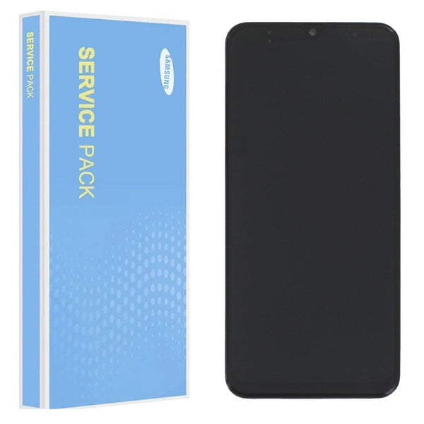 Samsung Galaxy A30 A305F Service Pack Black Full Frame Touch Screen Display GH82-19202A/ GH82-19725A