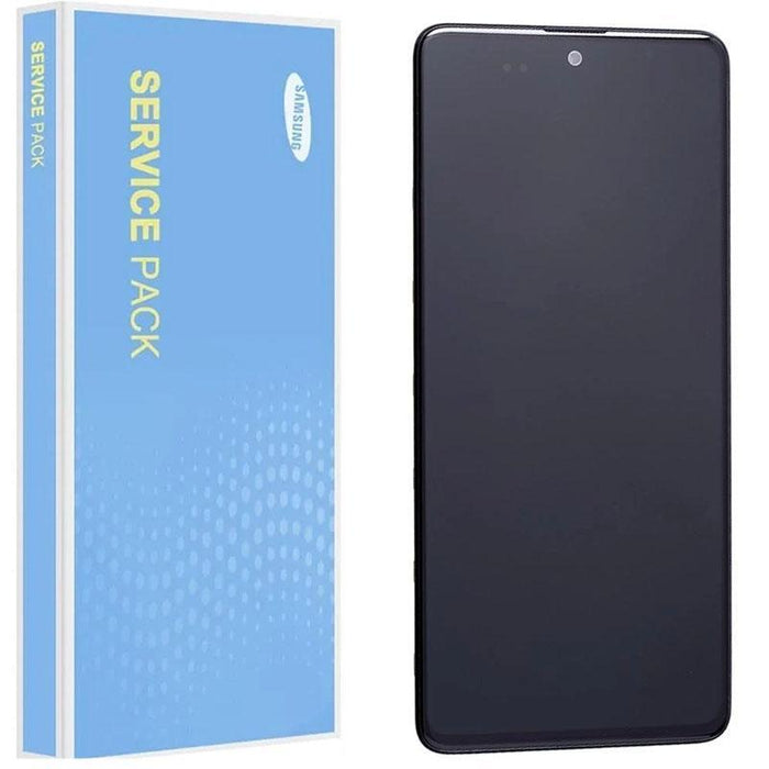 Samsung Galaxy A51 5G A516F Service Pack Prism Crush Black Full Frame Touch Screen Display GH82-23100A / GH82-23124A