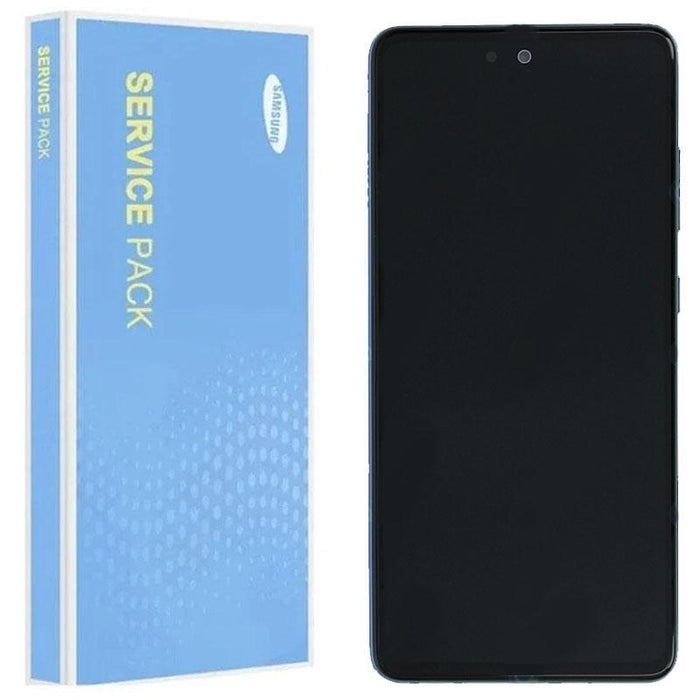 Samsung Galaxy A52 5G A526B Service Pack Awesome Blue Touch Screen Display GH82-25229B / GH82-25230B