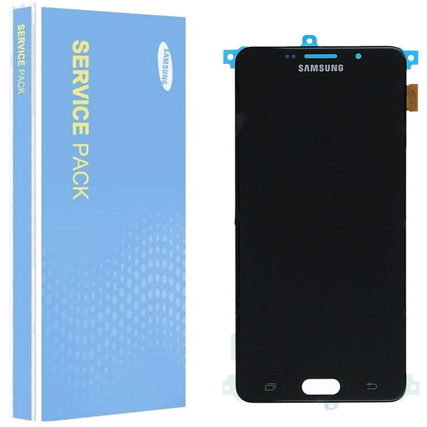 Samsung Galaxy A7 A710 2016 Service Pack Black Touch Screen Display GH97-18229B