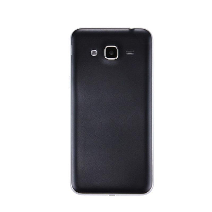 Samsung Galaxy J3 2016 J320 Replacement Rear Battery Cover with Adhesive (Black)