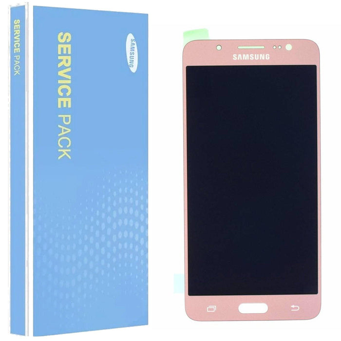Samsung Galaxy J5 J510 (2016) Service Pack Pink Gold Touch Screen Display GH97-18792D / GH97-19466D