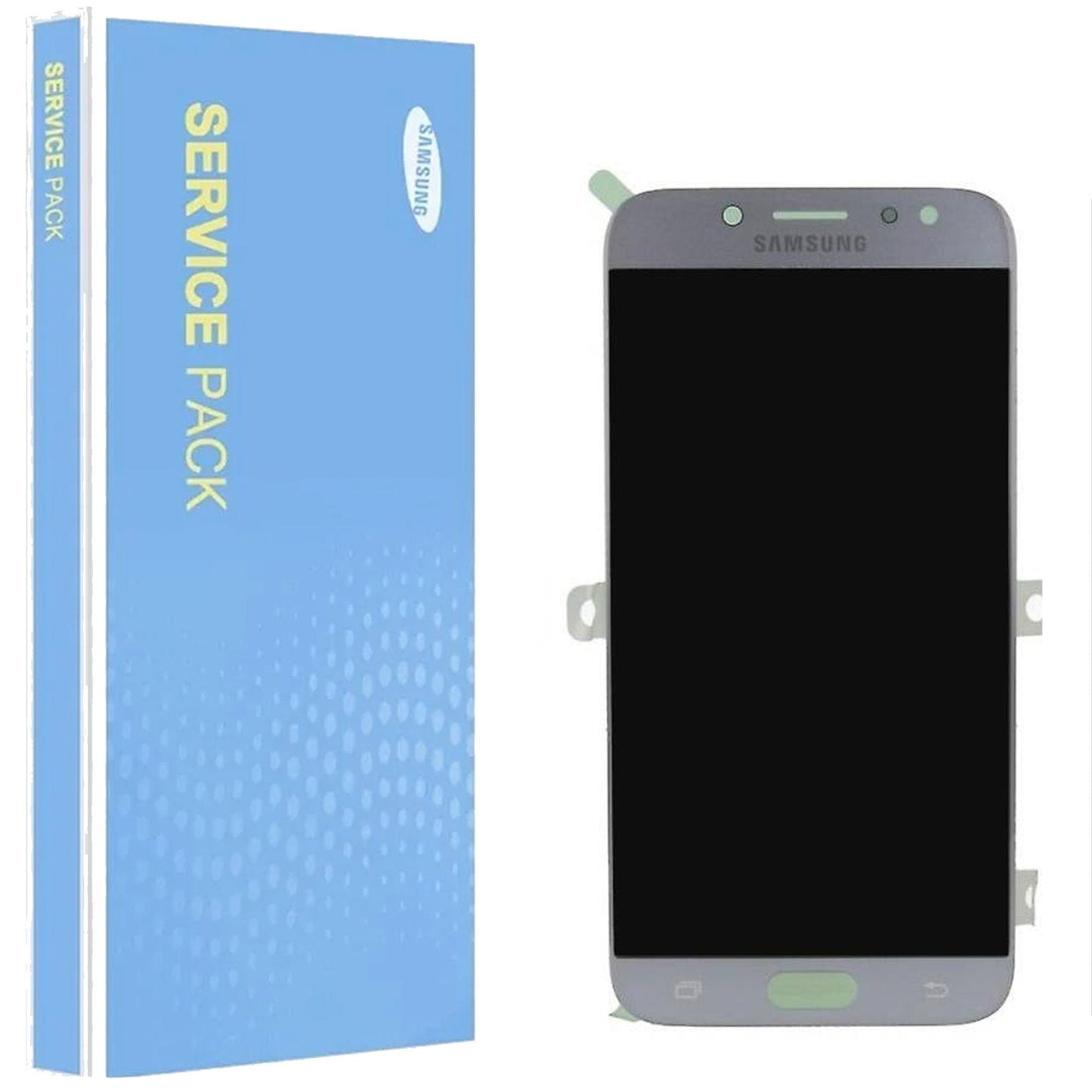 Samsung Galaxy J7 2017 J730 Service Pack Silver Touch Screen Display GH97-20736B / GH97-20801B