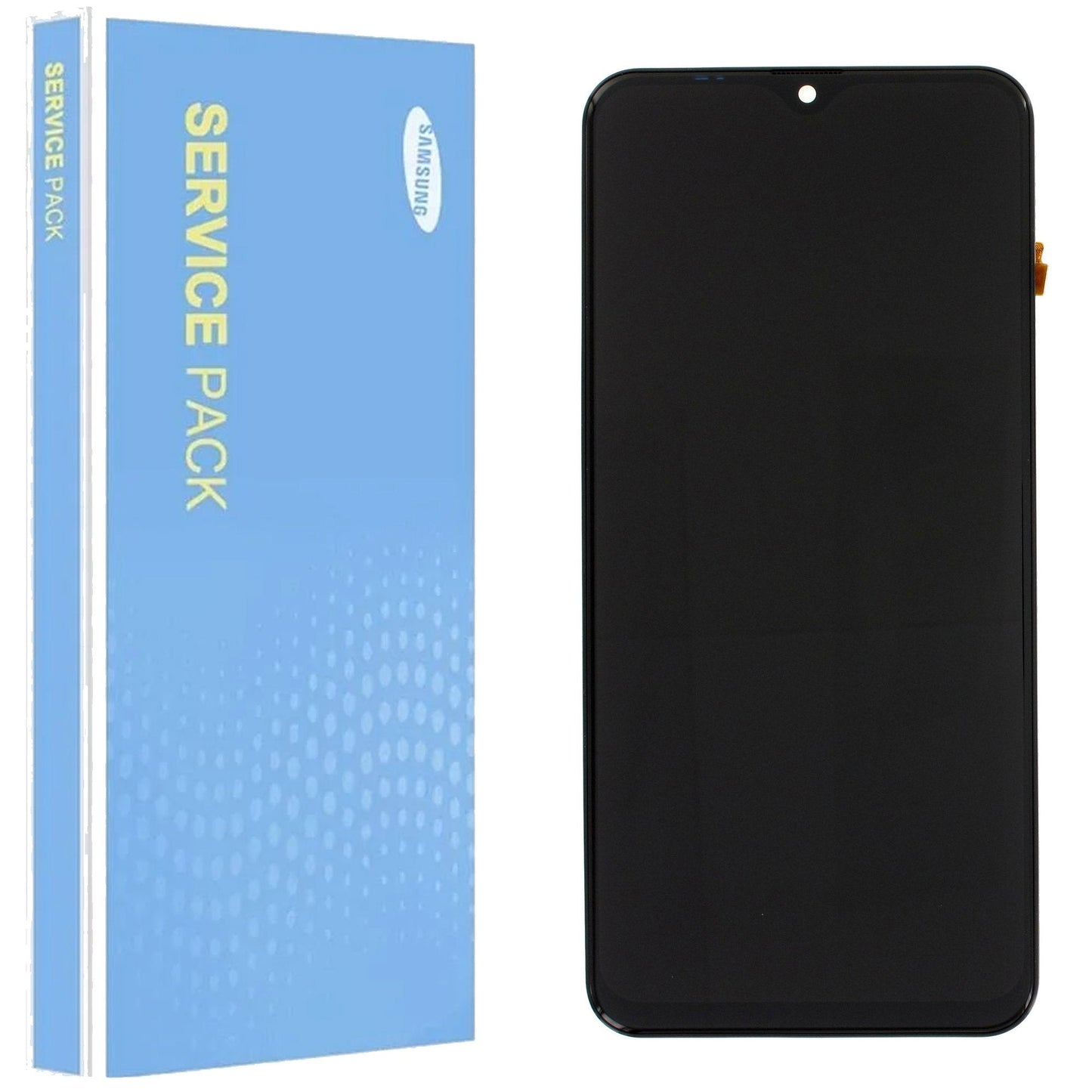 Samsung Galaxy M20 M205 Service Pack Black Full Frame Touch Screen Display GH82-18682A