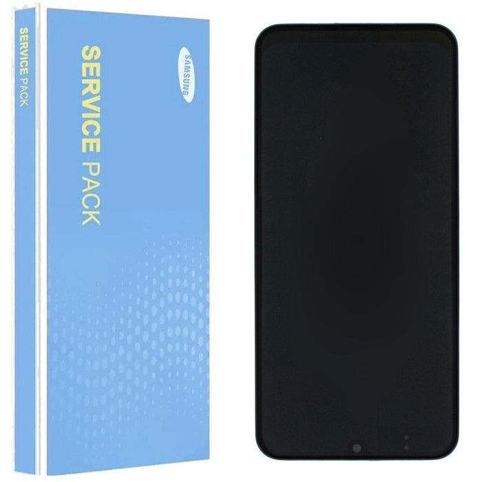 Samsung Galaxy M30s M307 Service Pack Black Full Frame Touch Screen Display GH82-21266A / GH82-21265A