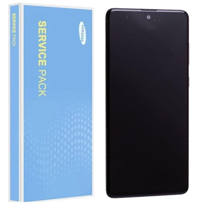 Samsung Galaxy Note 10 Lite N770F Service Pack Aura Black Full Frame Touch Screen Display GH82-22055A