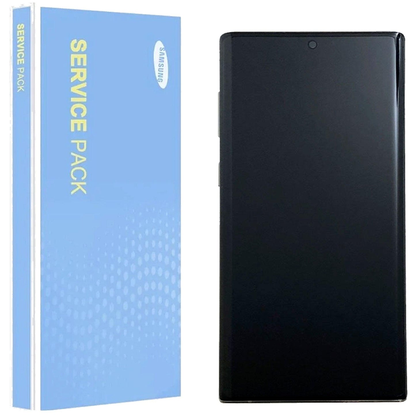 Samsung Galaxy Note 10 N970 Service Pack Aura Glow Full Frame Touch Screen Display GH82-20818C / GH82-20817C